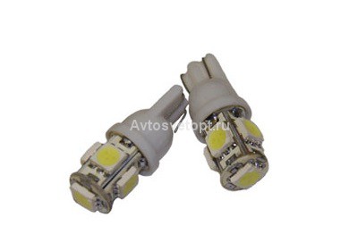 LED-светодиоды ALPHA-0505 4300K Sho-me(W5W) LED-светодиоды ALPHA-0505 4300K Sho-me(W5W)