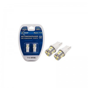 Светодиод Xenite T1106 12V(T10/W5W) комплект 2 шт (замена T507) Светодиод Xenite T1106 12V(T10/W5W) комплект 2 шт (замена T507)