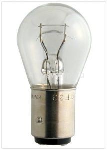 Автолампа 12V P21/4W (BAZ15d) габариты, стоп смещ. цок. 61214 "Маяк" Автолампа 12V P21/4W (BAZ15d) габариты, стоп смещ. цок. 61214 "Маяк"