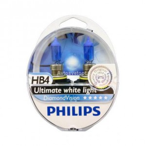Автолампа HB4/9006 12V 55W (P22d) Diamond Vision (2шт) 9006DVS2 PHILIPS Автолампа HB4/9006 12V 55W (P22d) Diamond Vision (2шт) 9006DVS2 PHILIPS