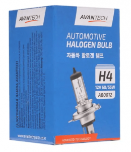 Автолампа H4 12V 60/55W (1 шт) AB0012 AVANTECH Автолампа H4 12V 60/55W (1 шт) AB0012 AVANTECH