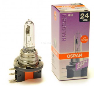 Автолампа H15 24V 60/20W 64177 OSRAM Автолампа H15 24V 60/20W 64177 OSRAM