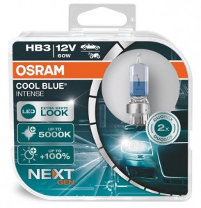 Автолампа HB3 12V 60W (P20d) Cool Blue Intense Next (DuoBox) 9005CBN-HCB OSRAM Автолампа HB3 12V 60W (P20d) Cool Blue Intense Next (DuoBox) 9005CBN-HCB OSRAM