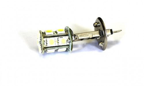 Лампа светодиодная H1 13 SMD 5050 диодов, белая, 12V Лампа светодиодная H1 13 SMD 5050 диодов, белая, 12V