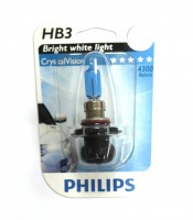 Автолампа HB4/9006 12V 60W (P22d) Crystal Vision  9006CVB1 PHILIPS