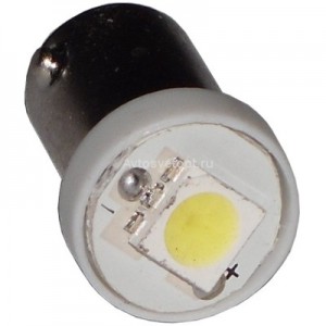Светодиод 12V T8-03 (1SMD) T4W (BA9S) WHITE (белый) 902404 TM NORD YADA Светодиод 12V T8-03 (1SMD) T4W (BA9S) WHITE (белый) 902404 TM NORD YADA